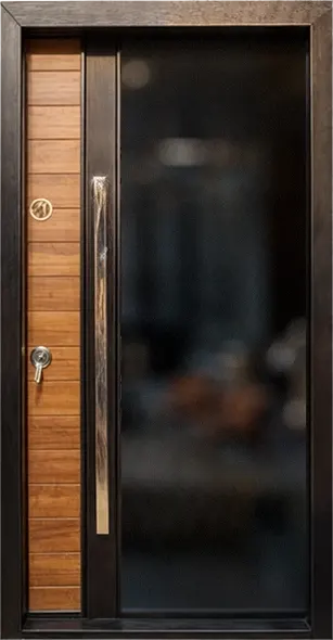 درب ضد سرقت ترموشیشه دو سوم شیشه