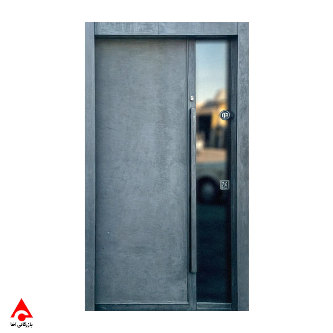 درب ضد سرقت شیشه و میکروسمنت