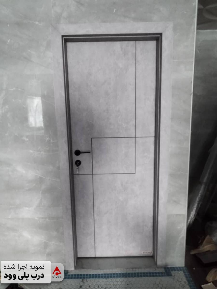 نمونه اجرا شده درب پلی وود 36