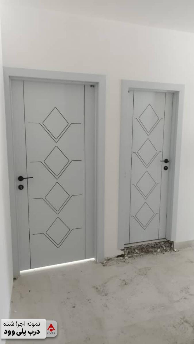 نمونه اجرا شده درب پلی وود (9)