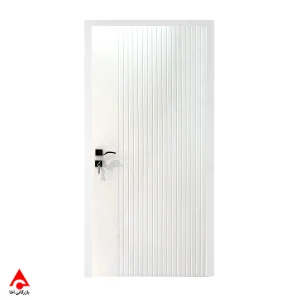 درب شیاری مدرن ضد آب MDF روکش PVC