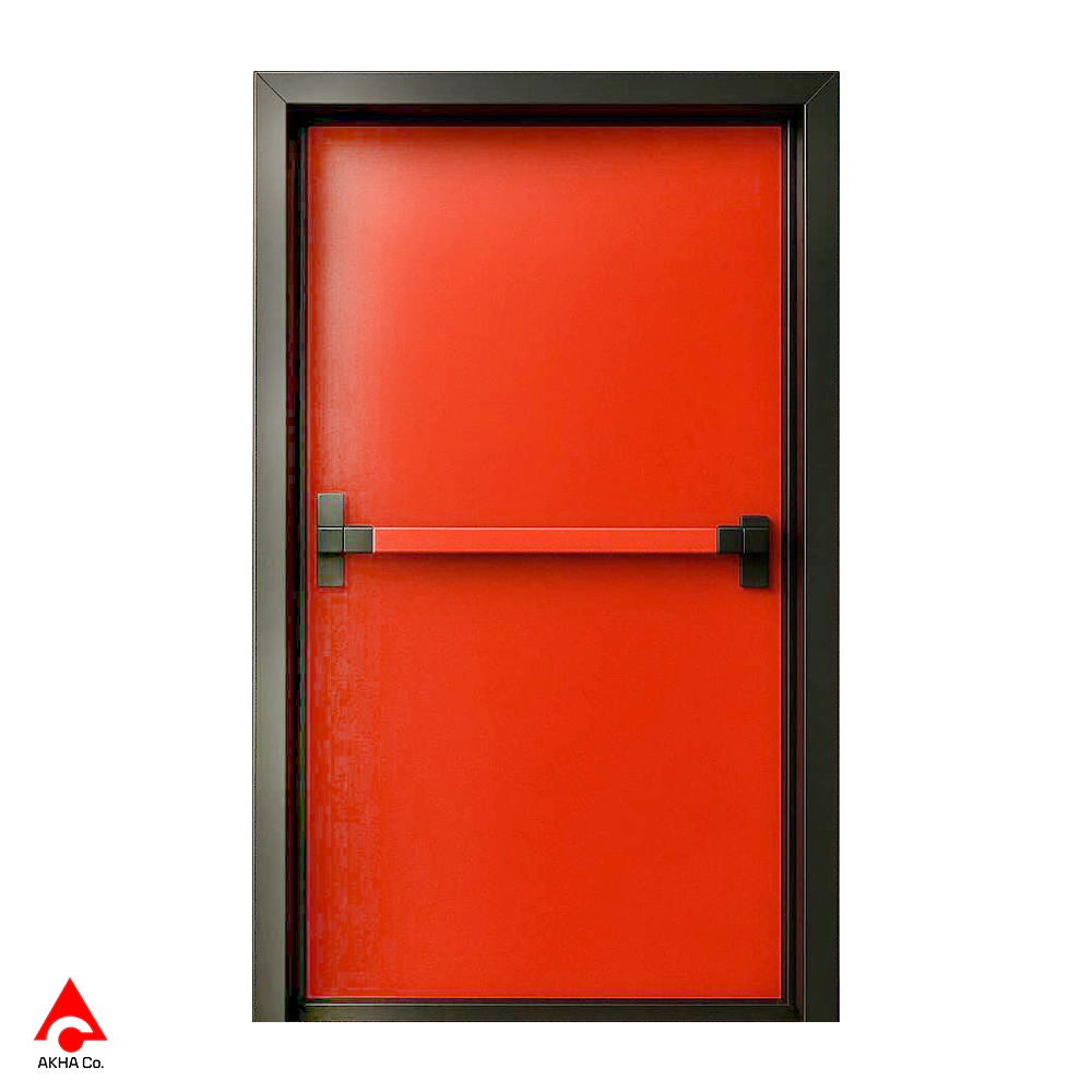 درب ضد حریق قرمز کد 150