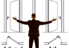 روش تشخیص جهت باز شوی درب ( چپ بازشو یا راست بازشو )