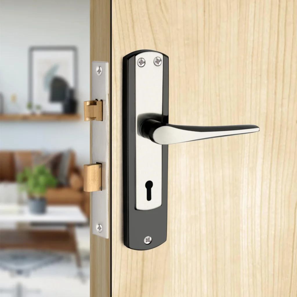 قفل و سیلندر آهن و روی