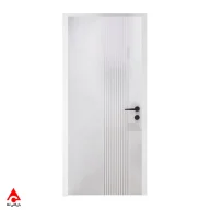 درب اتاقی مدل شیاری MDF روکش PVC
