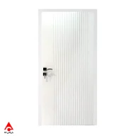 درب شیاری مدرن ضد آب MDF روکش PVC