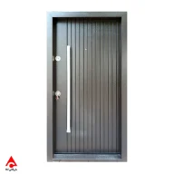 درب ضد سرقت ضد آب روکش فلزی طرح مدرن