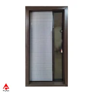 درب ضدسرقت مدرن شیشه ای